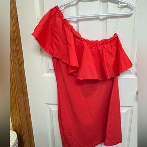 Off shoulder mini dress